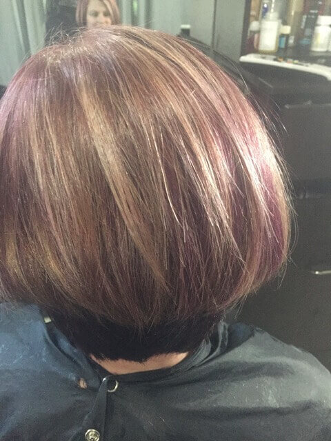 Hair Color with Shorter Hair Style