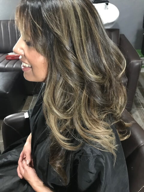 Balayage Hair Color Client